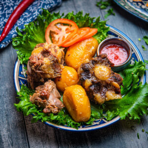 Думгаза - Говяжий хвост по Узбекски